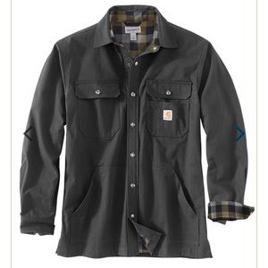 NWT Carhartt Men’s Ripstop Solid Shirt Jacket Workwear